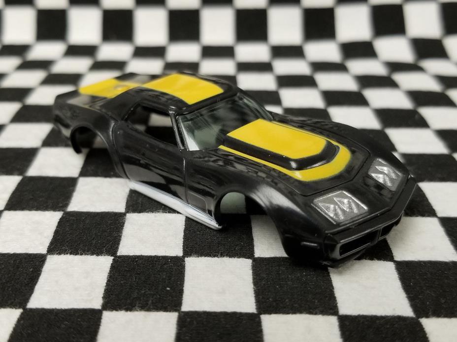 Black & Amber AF Xtras A/P A Production Corvette - AFX, TOMY, Auto World