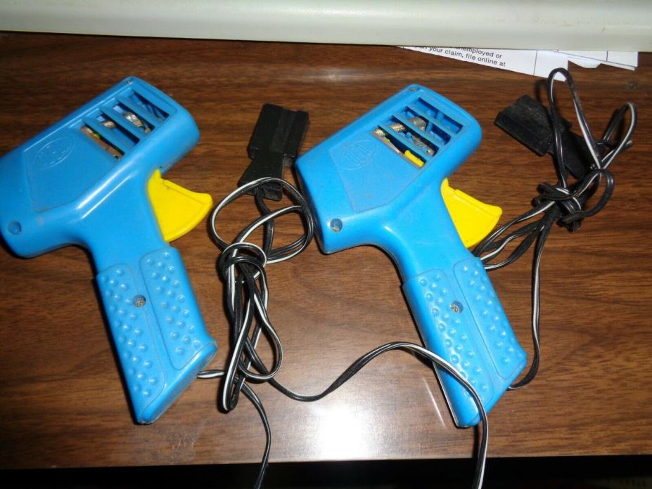Old Dukes of Hazard Race Car Set TCR 2 Controllers by IDEAL