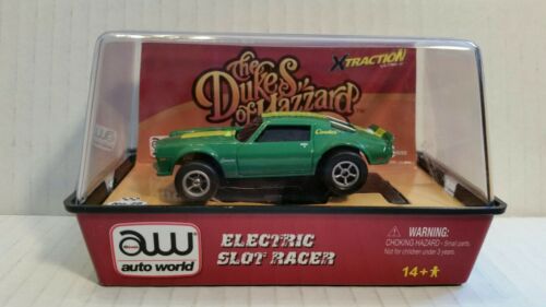 AW - Cooter's Chevy Camaro - The Dukes of Hazzard - New in Case - H O Slot Car