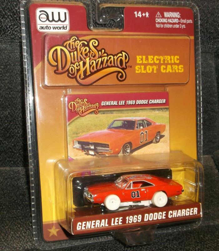 AUTO WORLD I WHEELS DUKES OF HAZZARD GENERAL LEE 1969 DODGE CHARGER