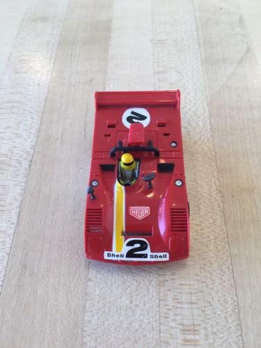 AURORA AFX TOMY Le Mans #2 FERRARI 312PB HEUER G Plus, G + HO Slot Car