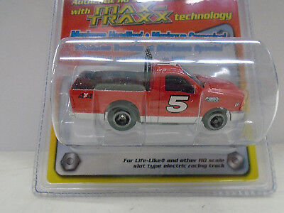 LIFE LIKE #9794 RED FORD #5 NASCAR TRUCK HO SLOT CAR NEW IN PACKAGE