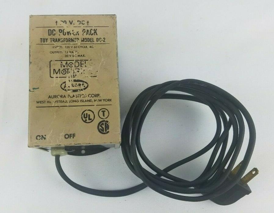 Aurora 20v DC-2 Transistor Power Pack * Tested @  18.9v *