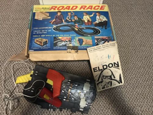 Vintage Eldon Road Race 1962 Set Original Box