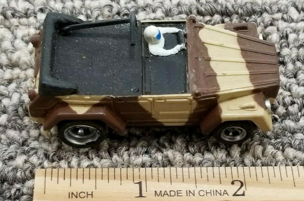 Vintage Aurora AFX VW Thing Brown Camo