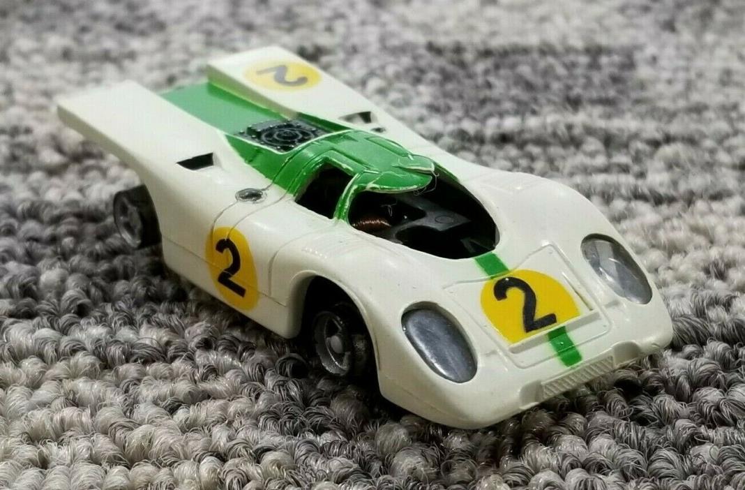 Vintage  AURORA AFX slot cars Porsche Can Am #2