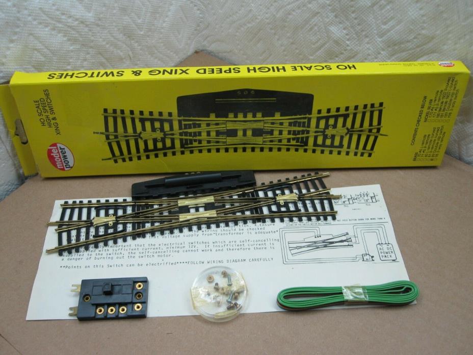 VINTAGE MODEL POWER HIGH SPEED #89 DOUBLE-SLIP SWITCH HO SCALE TRAINS