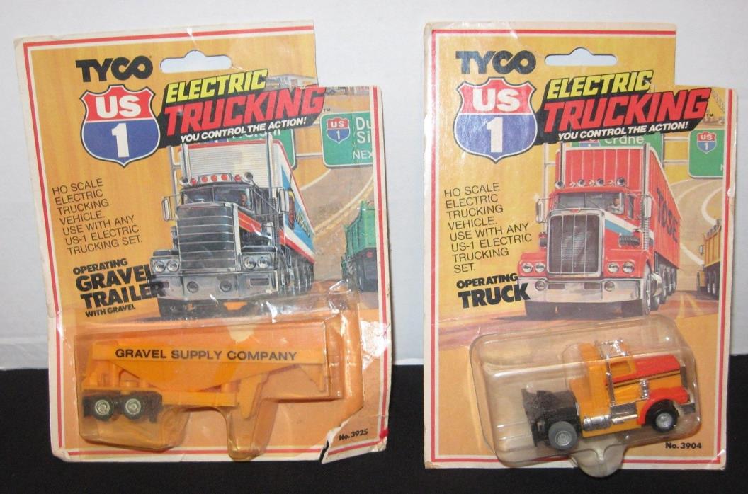VINTAGE SLOT CAR TRUCK TYCO US 1 MINT IN THE PACKAGE OLD SLOT CAR TOY MIB LOOK