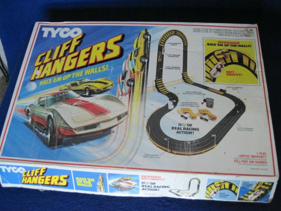 TYCO Cliffhangers Racing Set in Original Box, Working Condition!