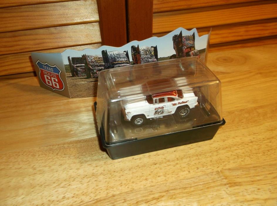 Auto World Slot Car 'SET ONLY' 55 Chevy Gasser from Route 66 Set Only Banded NEW