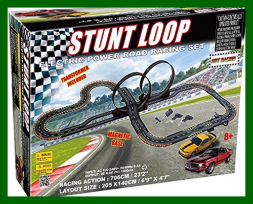 Electric Power Stunt Loop Road Racing Set Multi 1 FREE SHIPPING Toys & Games