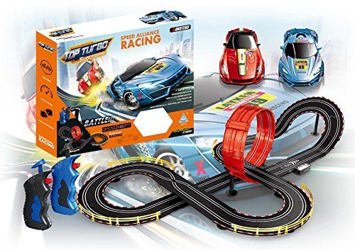 Amazing Electric Slot Car Track Set Top Turbo Supersonic
