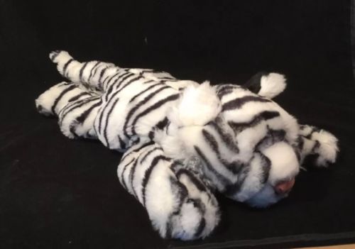 Animal Ally Plush Laying White Tiger 2000- Stuffed Animal Toys-R-Us Commonwealth