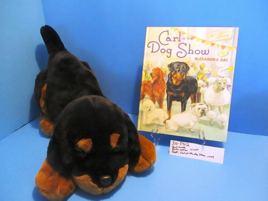 Best Made Rottweiler plush and 