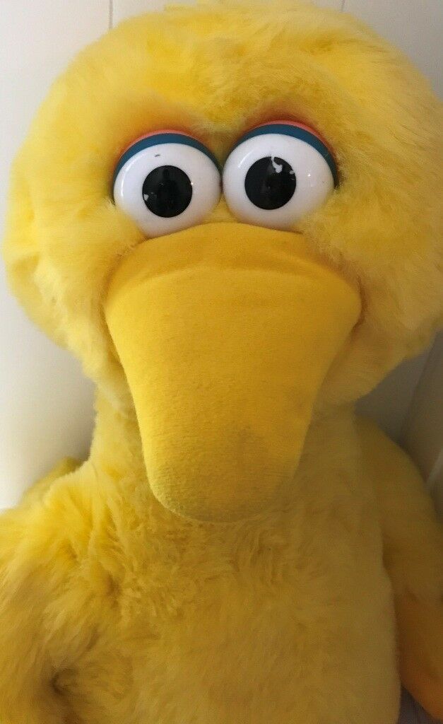 Big Bird Yellow Jim Henson 31 Inches Tall Sesame Street Stuffed Applause Toy