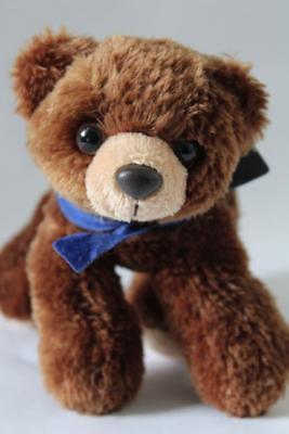 AURORA Soft Stuffed TEDDY BEAR YMCA Promo Camp Hanes Plush/Toy Brown 6