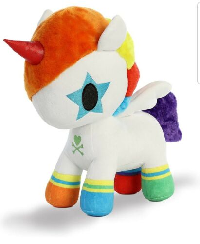 Aurora World Tokidoki Bowie Unicorno Plush Toy 10 1/2 inches tall