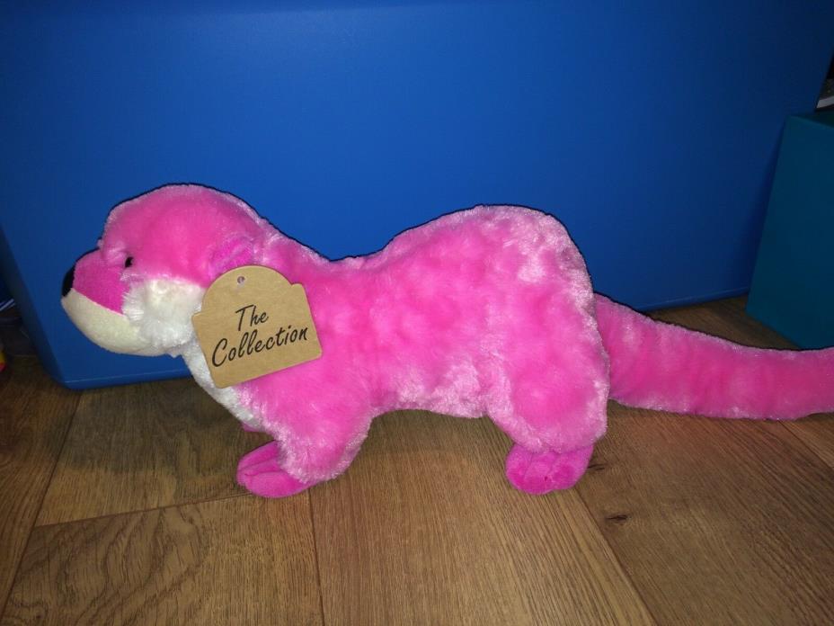 River Otter Pink Plush Soft Toy 21