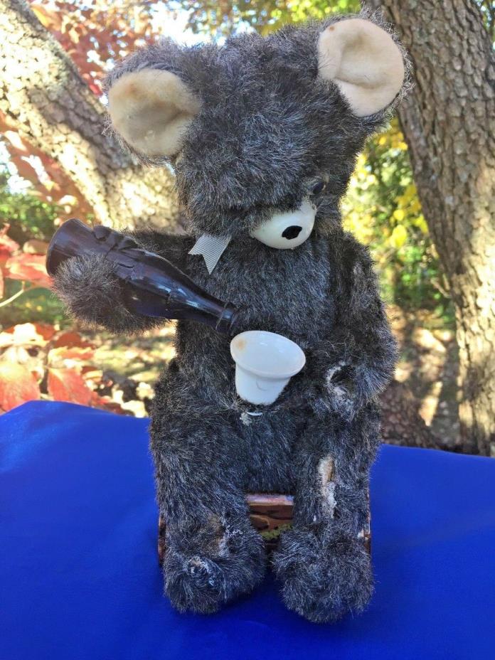 Antique Pour a COKE COCA COLA Koala Bear Toy Teddy Unique OOAK  ? 9/5 ??m17
