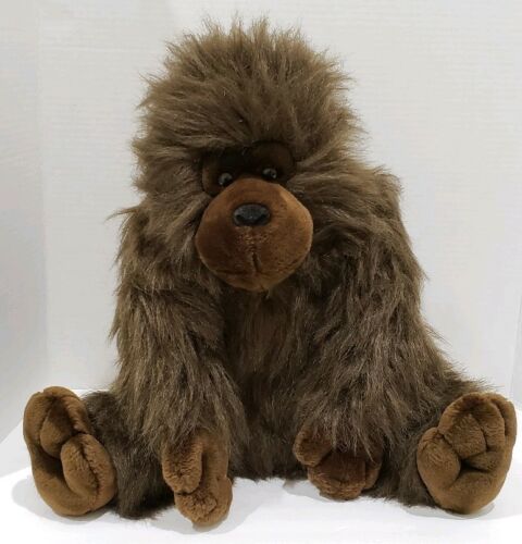 Dakin Brown Gorilla Ape Monkey Furry Stuffed Animal Plush Toy 14