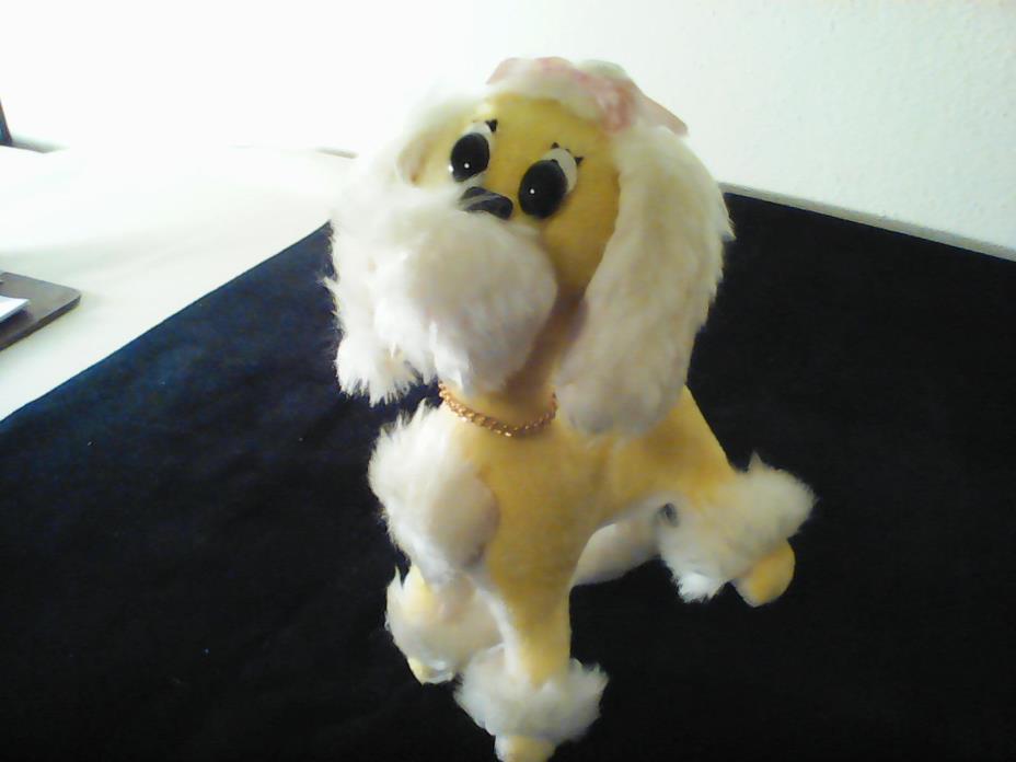 Vintage Dream Pet poodle from Dakin & Co/yellow/9.5