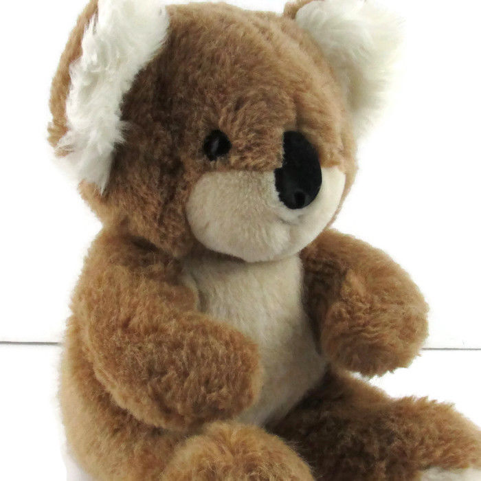 Dakin Aussy Koala Bear Plush Vintage 1984 Brown Stuffed Animal Toy