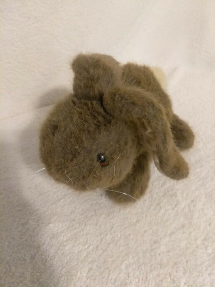 Dakin Plush 1985 Bunny Rabbit hand puppet stuffed animal 12