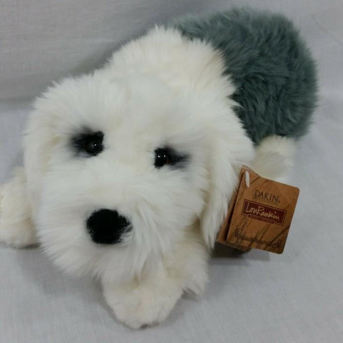 Plush English Sheepdog Lou Rankin Higgens Puppy Dog Dakin Stuffed Animal Soft