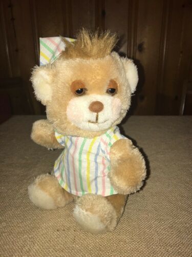 SLEEPY TEDDY BEAR PLUSH Vintage DAKIN Pajamas 15