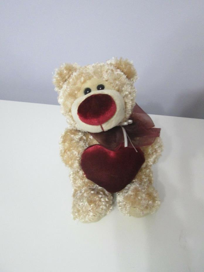 Plush Sweetheart Teddy Bear Red Heart