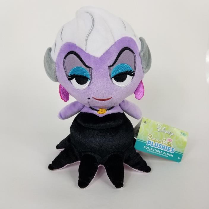 Funko Disney Super Cute Plushies Ursula The Little Mermaid Plush Doll Toy New