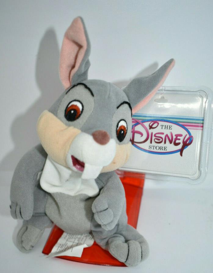Disney Store Bambi Thumper Bunny Rabbit Soft Bean Bag Plush NWT 7