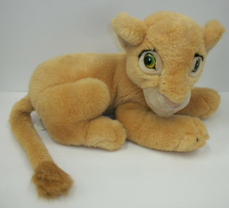 Disney Store Lion King Baby Simba Cub Stuffed Plush Animal 12
