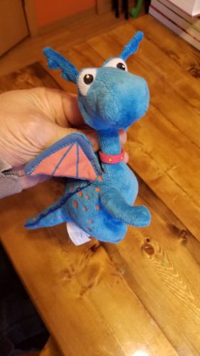 Disney Doc McStuffins Stuffy Dragon Plush Beanbag 7.5