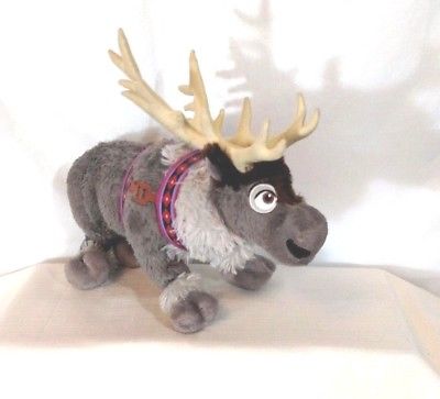 Disney Frozen Sven Reindeer 13 inch Stuffed Animal Plush Toy Gray