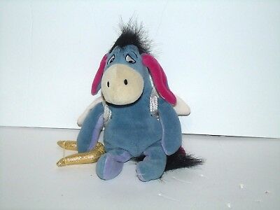 Disney Plush Winnie the Pooh Cupid Eeyore Donkey Bean Bag 8