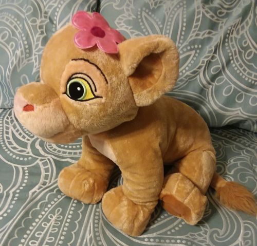 Disney Nala Plush Jumbo with Flower Lion King Stuffed Animal 24