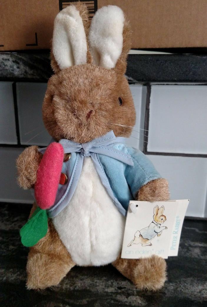 Vintage Eden Beatrix Potter Peter Rabbit Blue Coat & Carrot 9