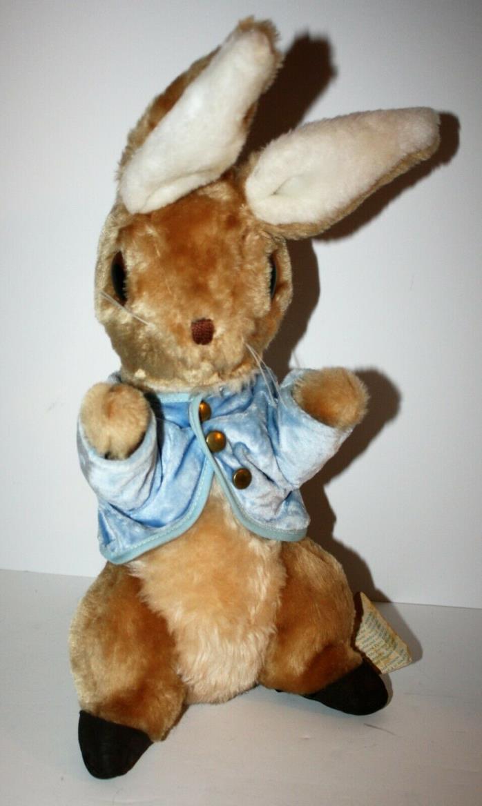 Vintage EDEN Peter Rabbit Beatrix Potter Bunny Plush 16