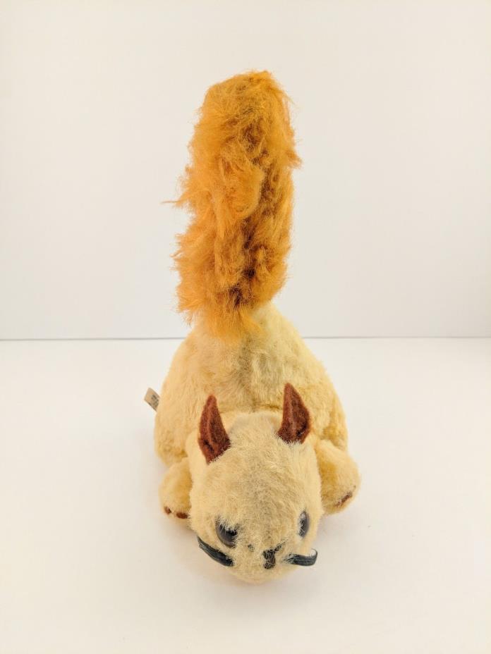 Vintage Eden Toys Squirrel Plush Tall Tail Stuffed Animal