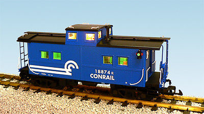 USA Trains 12159 G Scale Center Cupola Caboose Conrail blue