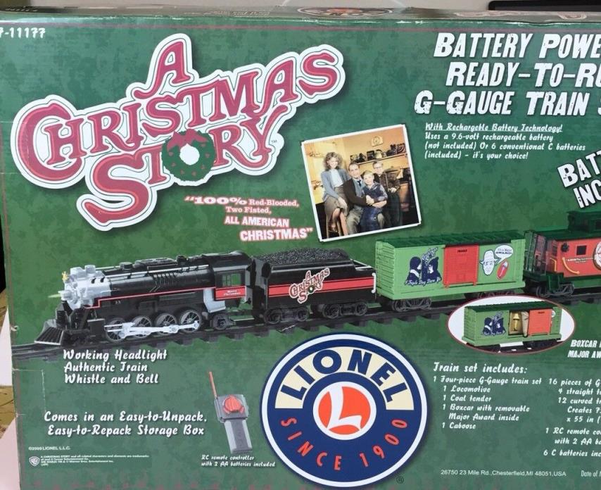 Lionel Christmas Train A Christmas Story Original Box Battery Powered in Box