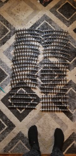 20 pcs. Bachmann G-Scale Big Hauler Train Tracks