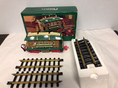 New Bright Holiday Express Reindeer Stable Car Christmas Train Dillard's Trimmin