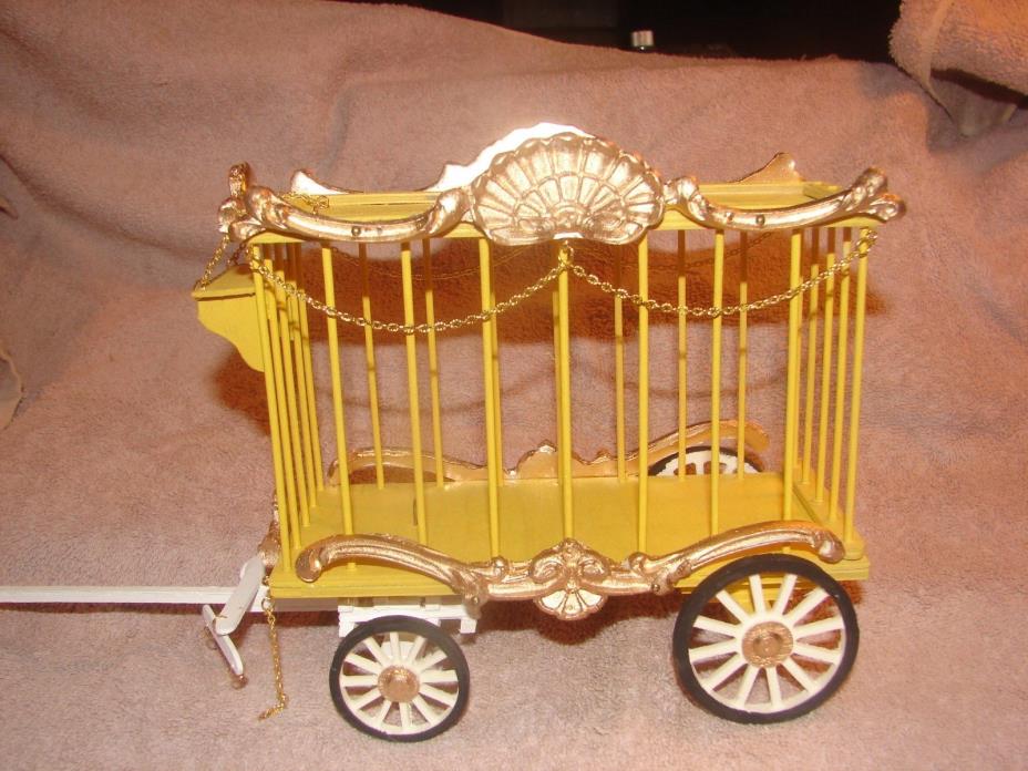 CIRCUS CIRCUS WAGON HANDCRAFTED NEW G SCALE FITS G SCALE, LGB, USA, BACHMANN