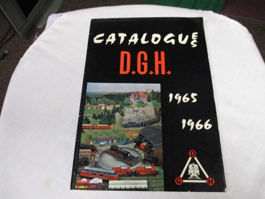 German Product Catalogues D.G.H.   1965-66  Book