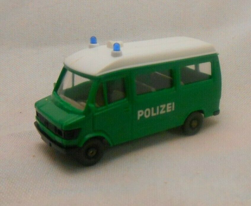 Wiking Germany HO 1:87 Mercedes Benz Van Police Polizei