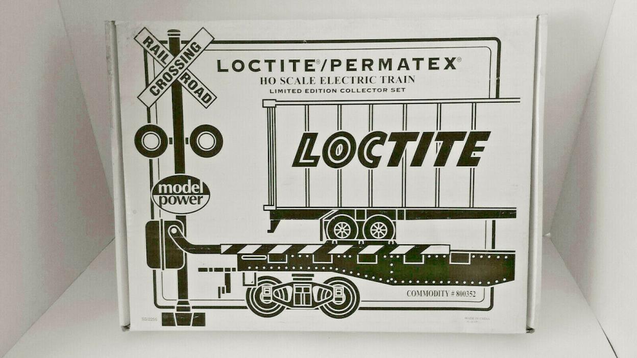 Loctite/Permatex HO Scale Electric Train Limited Edition Collector Set #800352