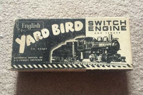 Vintage English Yard Bird Switch Engine Ho Scale