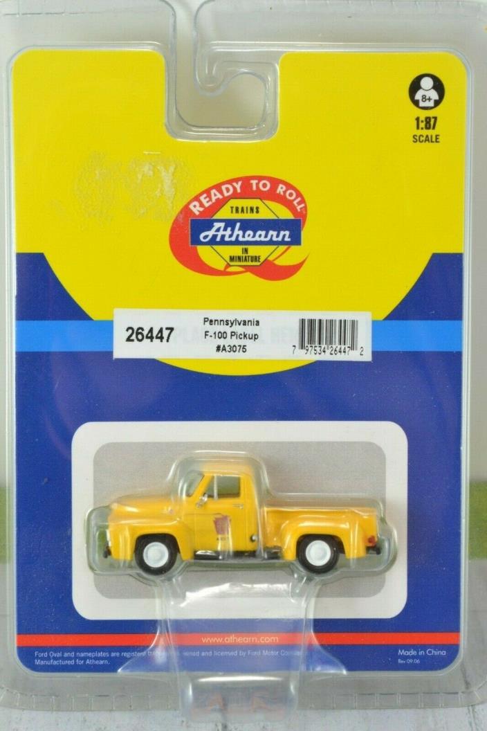 Athearn 26447 Pennsylvania Ford F-100 Pick Up 1:87 Scale HO